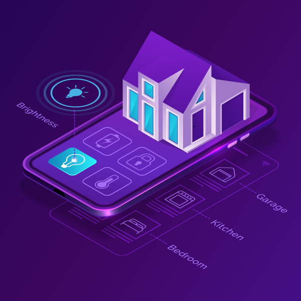 Smart home illustration